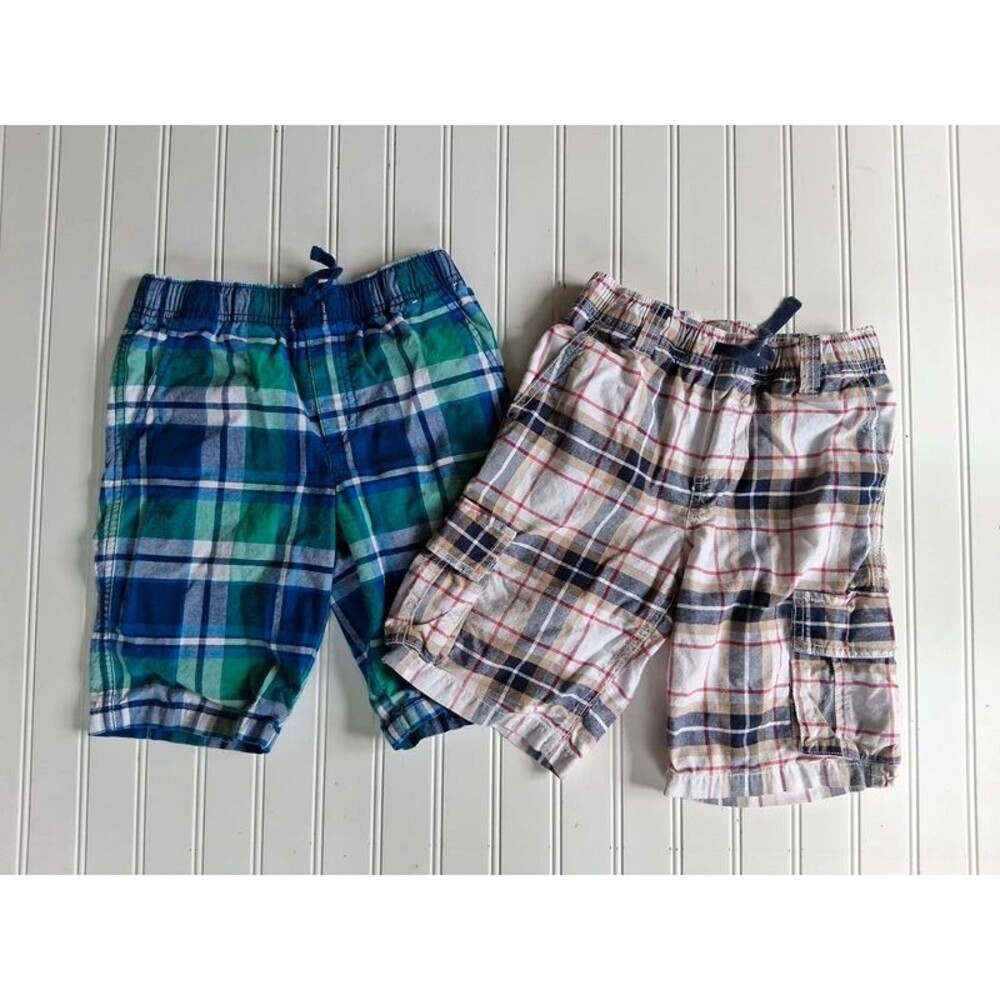 Gymboree boys shorts size 8 plaid